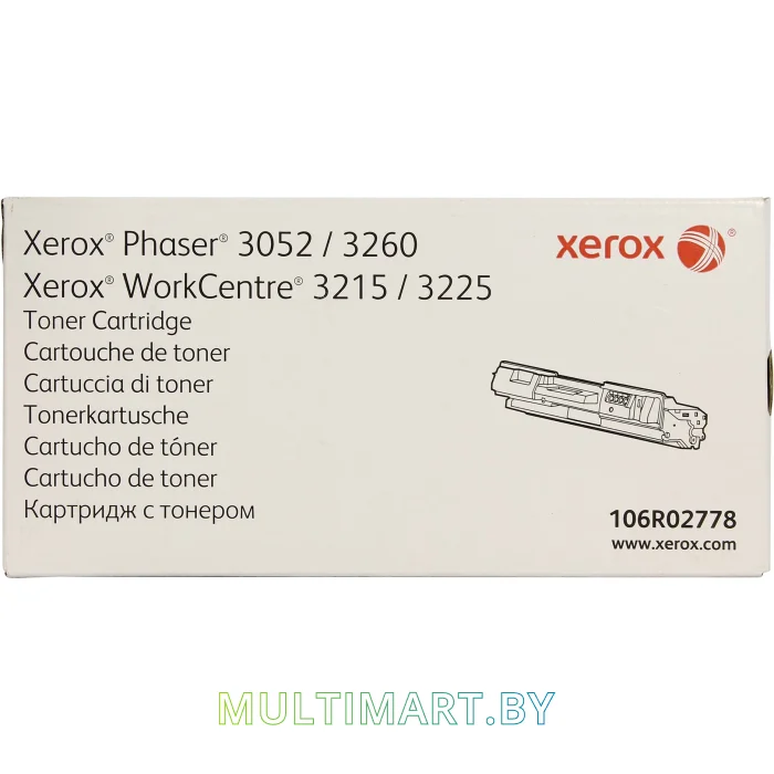 Картридж Xerox 106R02778